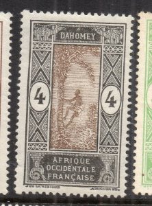 French Dahomey 1920s Early Issue Fine Mint Hinged 4c. NW-231265