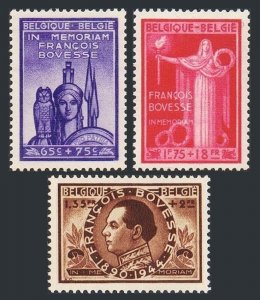 Belgium B420-B422, MNH. Michel 763-765. Symbols of  Wisdom and Patriotism, 1946.