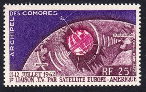 Comoro Is. Space Telstar 1962 MNH SC#C7 SG#32 MI#51