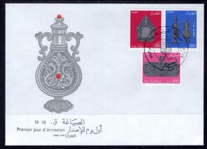 Algeria 705-707 Silver U/A FDC