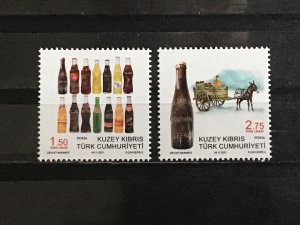 Turks Cyprus / Turkish Cyprus - Postfris/MNH - Complete set Softdrinks 2021