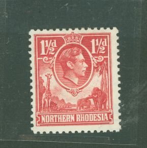 Northern Rhodesia #29  Single