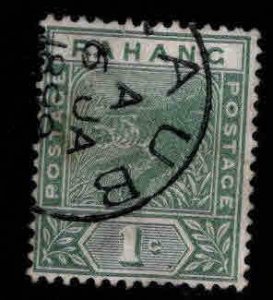 MALAYA-Pahang Scott 11 Used  tiger stamp, nice cancel