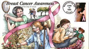 #3081 Breast Cancer Awareness Collins FDC