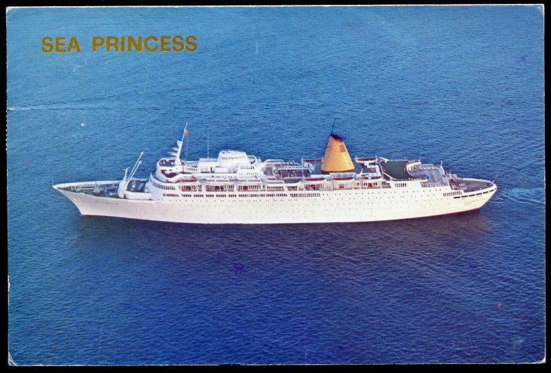 Solomon Islands 1981 Shipping Marine Mail Paquebot used postcard, nice card