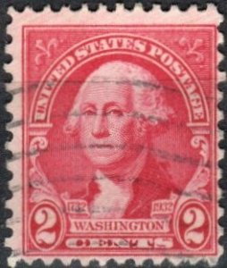 United States 707 - Used - 2c George Washington  (1932) (6)