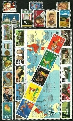 1991 Commemoratives Year Set (2532//2579) 29 var., MNH