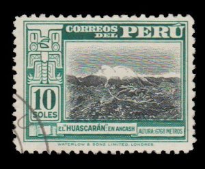 PERU SCOTT # 433. USED. # 4