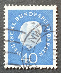 Berlin Sc # 9N168, VF Used