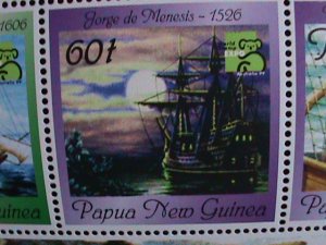 AUSTRALIA-1999-SC#1729B-WORLD STAMPS EXPO-SAILING SHIPS MNH S/S VF-ESTV. $8