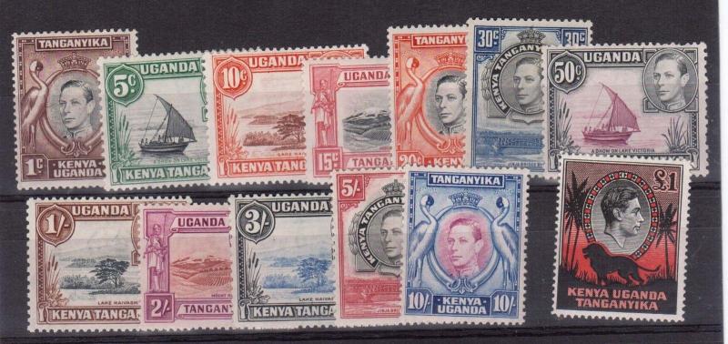 Kenya Uganda Tanganyika #66 \ #85 VF Mint