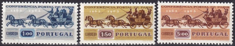 Portugal #906-8 F-VF Unused  CV $2.60  (Z8013)