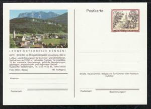 Austria Architecture Postal Card Unused 