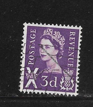 Scotland #1 Used Single. No per item S/H fees.