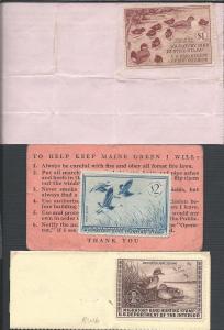 Scott RW6, 8, 22, Federal Duck Stamps (RW)