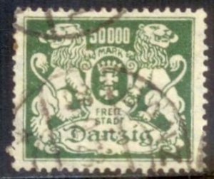 Danzig 1923 SC# 132 Used CH4