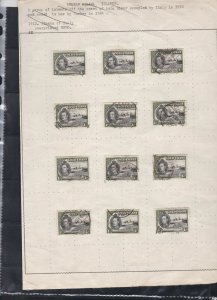gold coast stamps page ref 18029