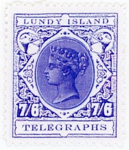 (I.B) Cinderella Collection : Gerald King Elizatoria (Lundy Telegraphs)