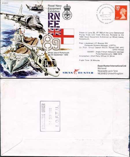 AC41a Royal Navy Equipment Exhibition Standard Cover (A)