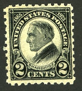 U.S. #612 MINT OG NH