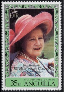 Anguilla - SC# 394 - MNH - SCV $0.55 - The Queen Mother