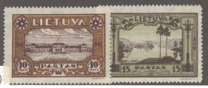 Lithuania, Scott #256-57, MH