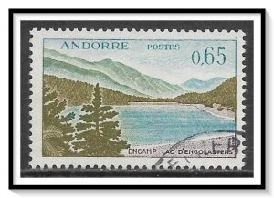 Andorra French #151 Engolasters Lake Used