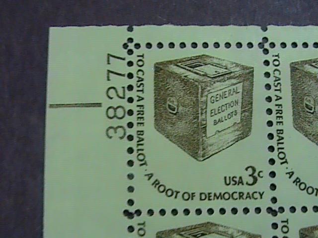 U.S.# 1584-MINT/NEVER HINGED---UL- PLATE # BLOCK 4-AMERICANA SERIES-1977