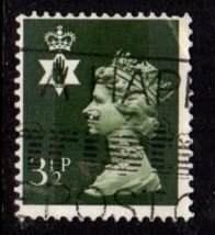 Northern Ireland - #NIMH3 Machin Queen Elizabeth II - Used