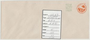 Scott#  UC29  UPSS AM81   Watermark 41 US air mail envelope.