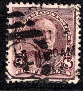 United States Scott # 225, used