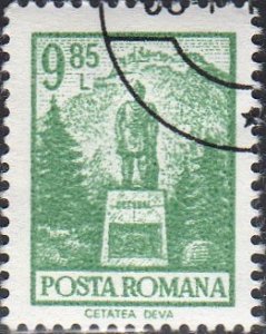 Romania 2366 - Cto - 9.85L Monument (Cetatea) (1972)