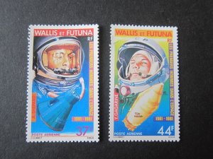 French Wallis and Futuna Islands 1981 Sc C106-7 space set MNH