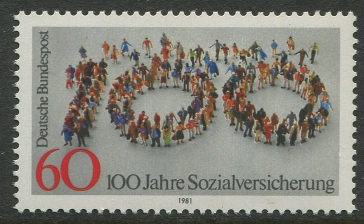 STAMP STATION PERTH Germany #1365 General Issue 1981 - MNH CV$0.85