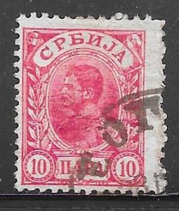 Serbia 41: 10p Alexander, used, F-VF