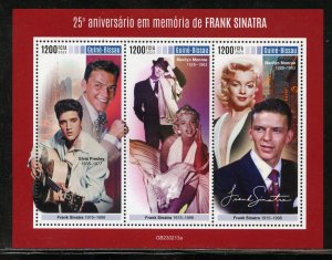 GUINEA BISSAU 2023 25th MEMORIAL OF FRANK SINATRA SHEET MINT NH