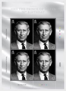 H01 Guernsey 2018 HRH The Prince of Wales 70th Birthday Sheetlets MNH Postfrisch