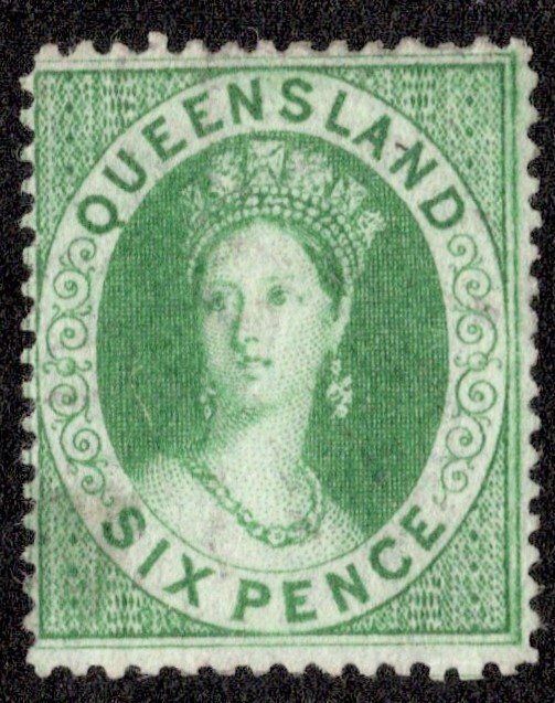 Queensland Scott 6 Unused no gum.