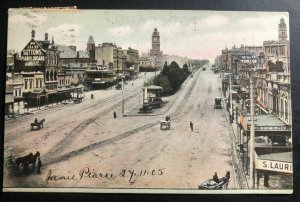 1905 Ballarat Australia Picture Postcard Cover To Chicago Usa Via San Francisco