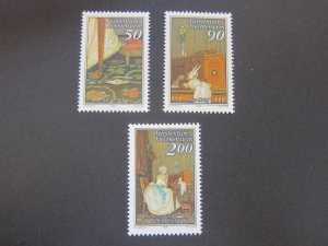 Liechtenstein 1988 Sc 898-900 set MNH