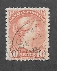 Canada Scott #45 VF CDS cancel Used  Scott CV $65.00