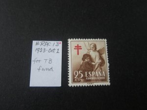 Spain Red Cross,TB,Nurse,Doctor,Charity stamp MH