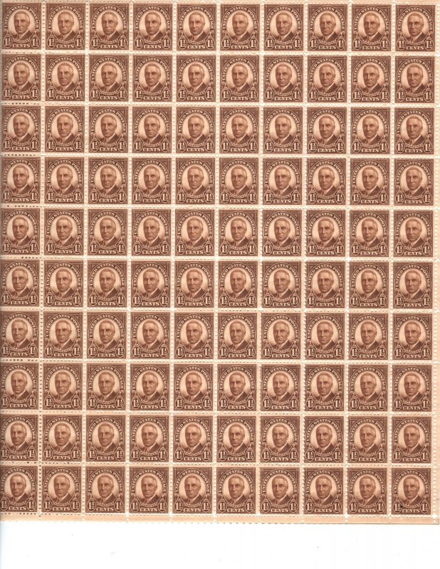 US 684  MNH  sheet cat $25.00