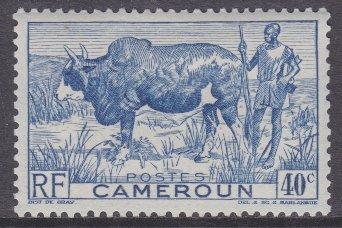 Cameroun sc#306 1946 40c Locals defin MH