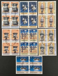 Grenada 1976 #756-62, Wholesale/Block of 4, Used/CTO(see note), CV $7.40