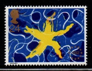 Great Britain Sc 1467 1992 European Market stamp mint NH