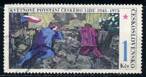 Czechoslovakia #2002 Single Used