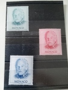 Monaco 1998 (Yvert 2182-2184) Prince Rainier MNH