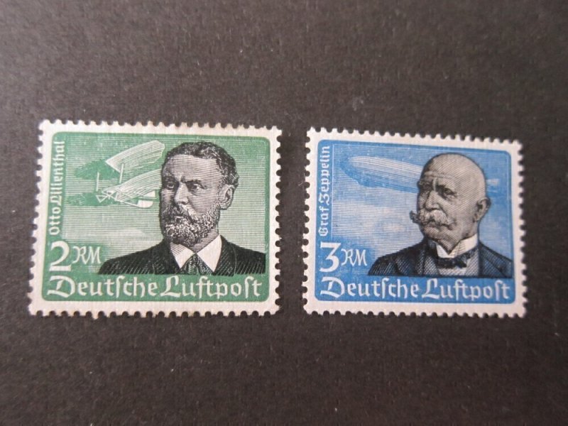 Germany 1934 Sc 55-6 MH