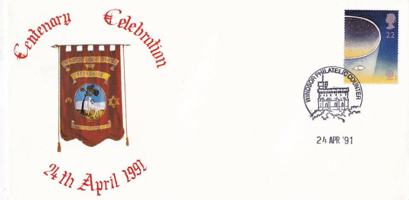 GB 1991 Berkshire Provincial Chapter Centenary Celebration Cover VGC